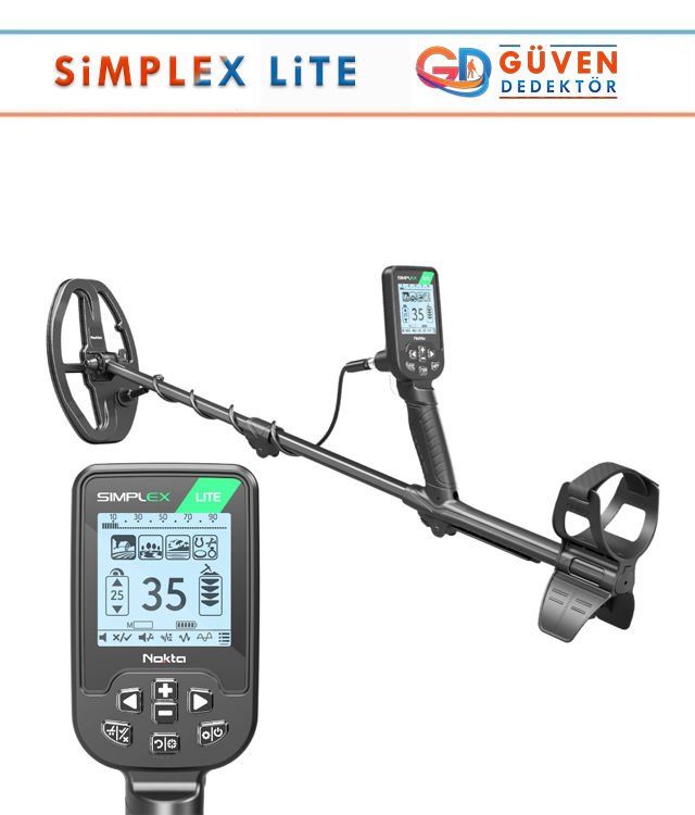 Simplex Lite Altın Metal Arama Dedektörü