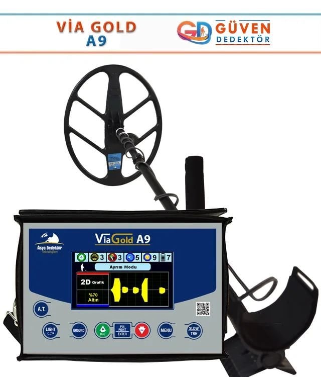 Via Gold A9 Altın Define Arama Dedektörü