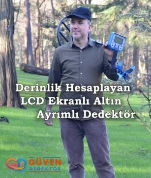 Aziz K-37 Altın Define Arama Dedektörü