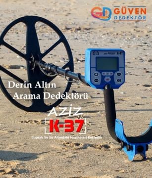 Aziz K-37 Altın Define Arama Dedektörü