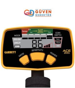 Garrett Ace 200i Derin Define Dedektörü