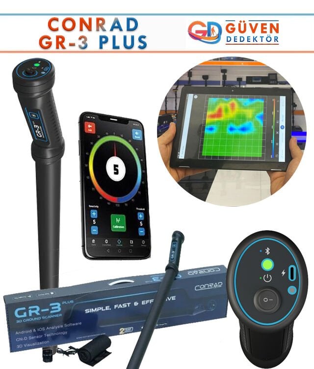 Conrad GR-3 Plus Yeraltı Görüntüleme Radarı
