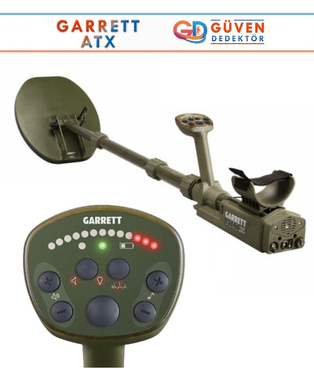 Garrett Atx İkinci El Altın Metal Define Dedektörü