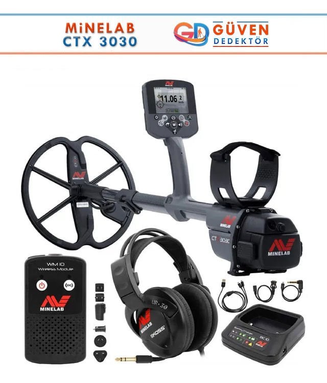 Minelab Ctx 3030 Altın Metal Define Dedektörü