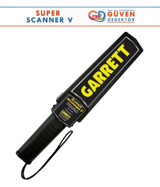 SUPER SCANNER V Güvenlik ve Üst Arama Dedektörü
