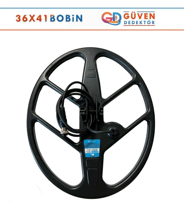 36×41 Dedektör Başlık 7 kHz Via Gold, A9 ve A6 Plus Uyumlu