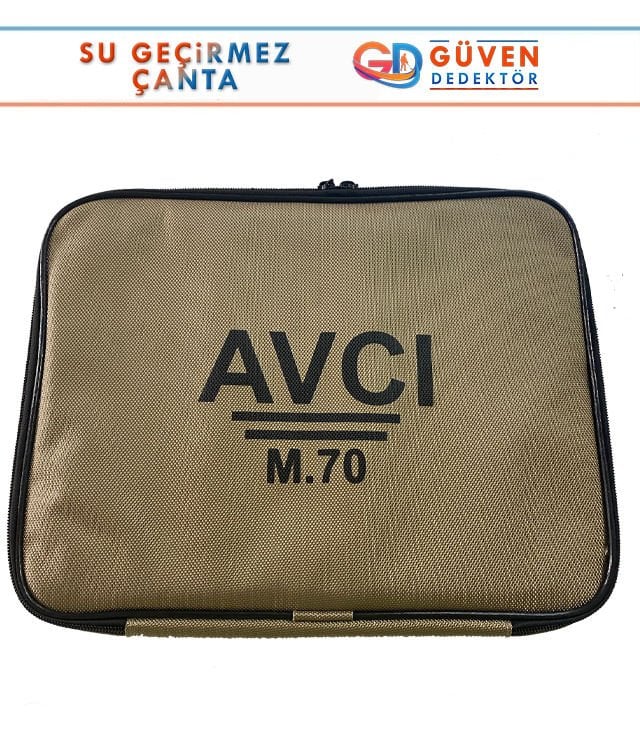AVCI M-70 Alan Tarama Cihazı Su Geçirmez Taşıma Çantası