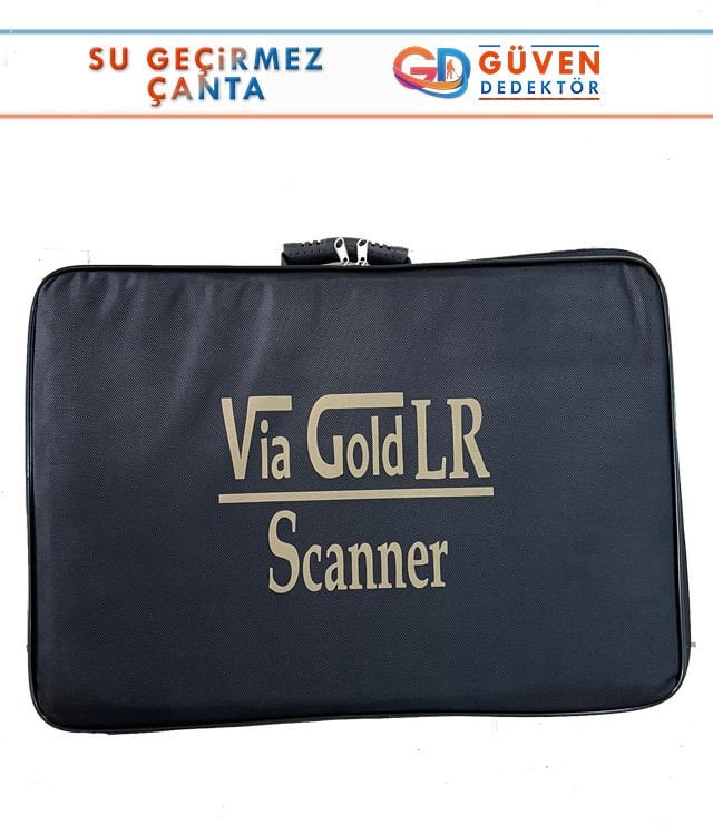 Via Gold LRL Scanner Alan Tarama Cihazı Su Geçirmez Taşıma Çantası