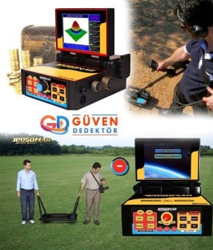 Jeosonar 3D Kiralık Altın Define Metal Dedektörü