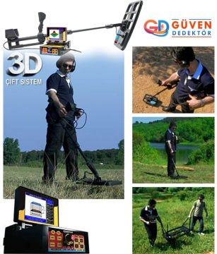 Jeosonar 3D Kiralık Altın Define Metal Dedektörü