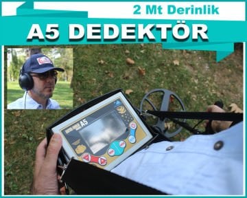 A5 Plus Altın Metal Arama Dedektörü