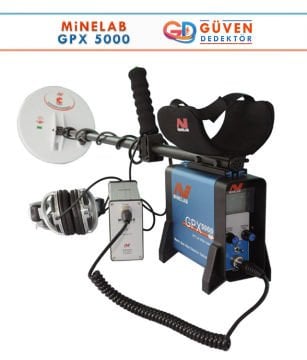 Minelab GPX 5000 Altın Define Arama Dedektörü