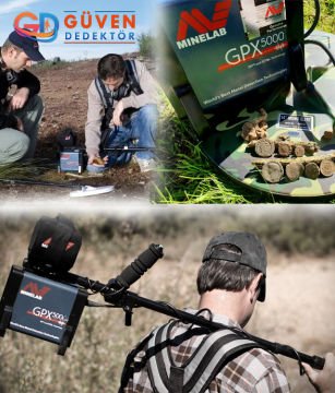 Minelab GPX 5000 Altın Define Arama Dedektörü