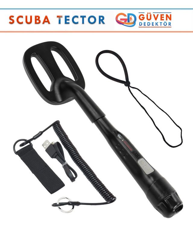 Scuba Tector Su Altı Dedektörü - Siyah
