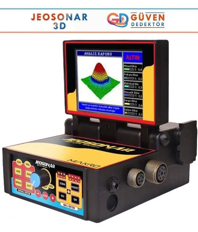 İkinci El Jeosonar 3D Dedektör
