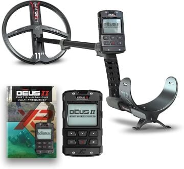 Deus 2 Dedektör - 28cm FMF Başlık, Ana Kontrol Ünitesi, FX03 Kulaklık