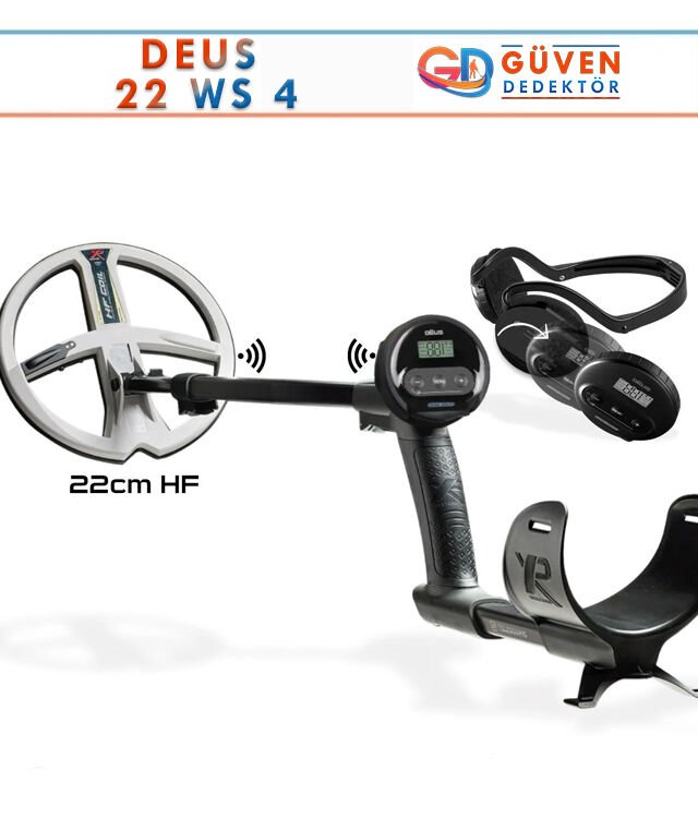 Deus Dedektör - 22,5cm HF Başlık, WS4 Master