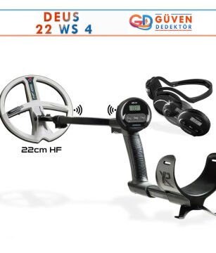 Deus Dedektör - 22,5cm HF Başlık, WS4 Master