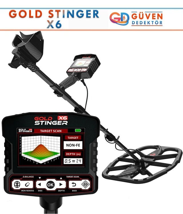 Gold Stinger X6 Metal Arama Dedektörü