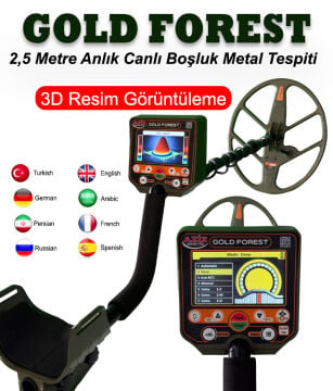 Gold Forest Altın Arama Dedektörü